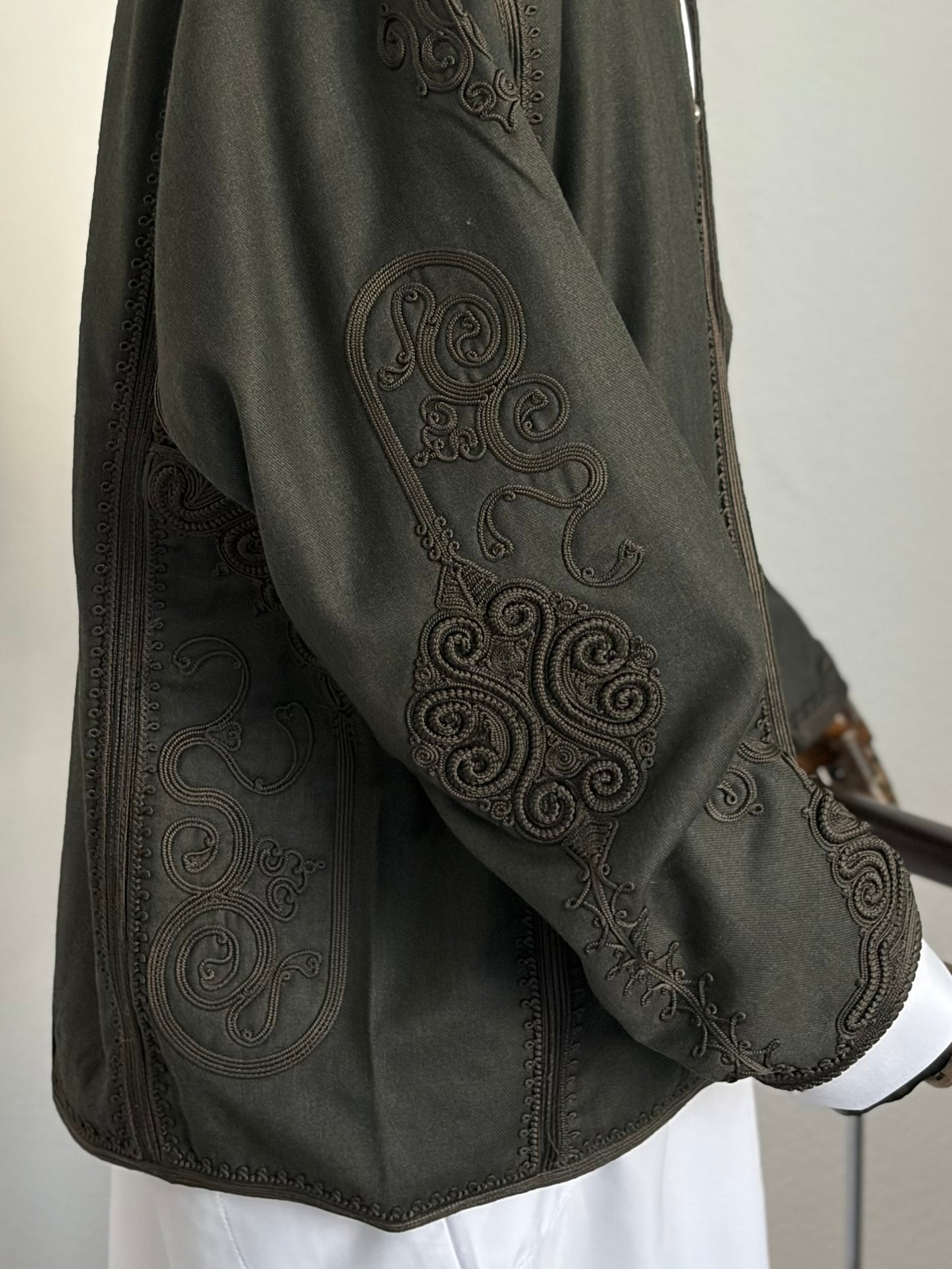 Dark Green Single Zboon Jacket