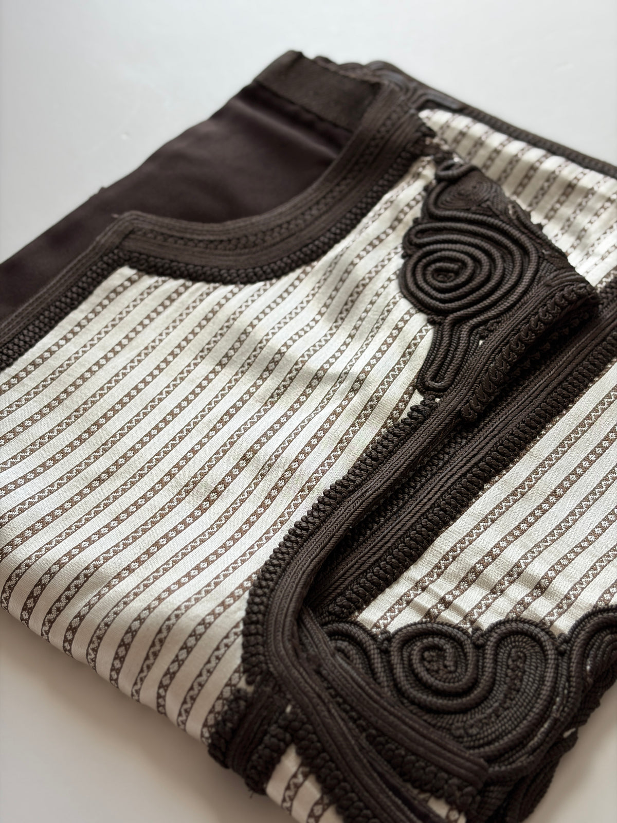 Brown Patterned Faremlla Bid’iya