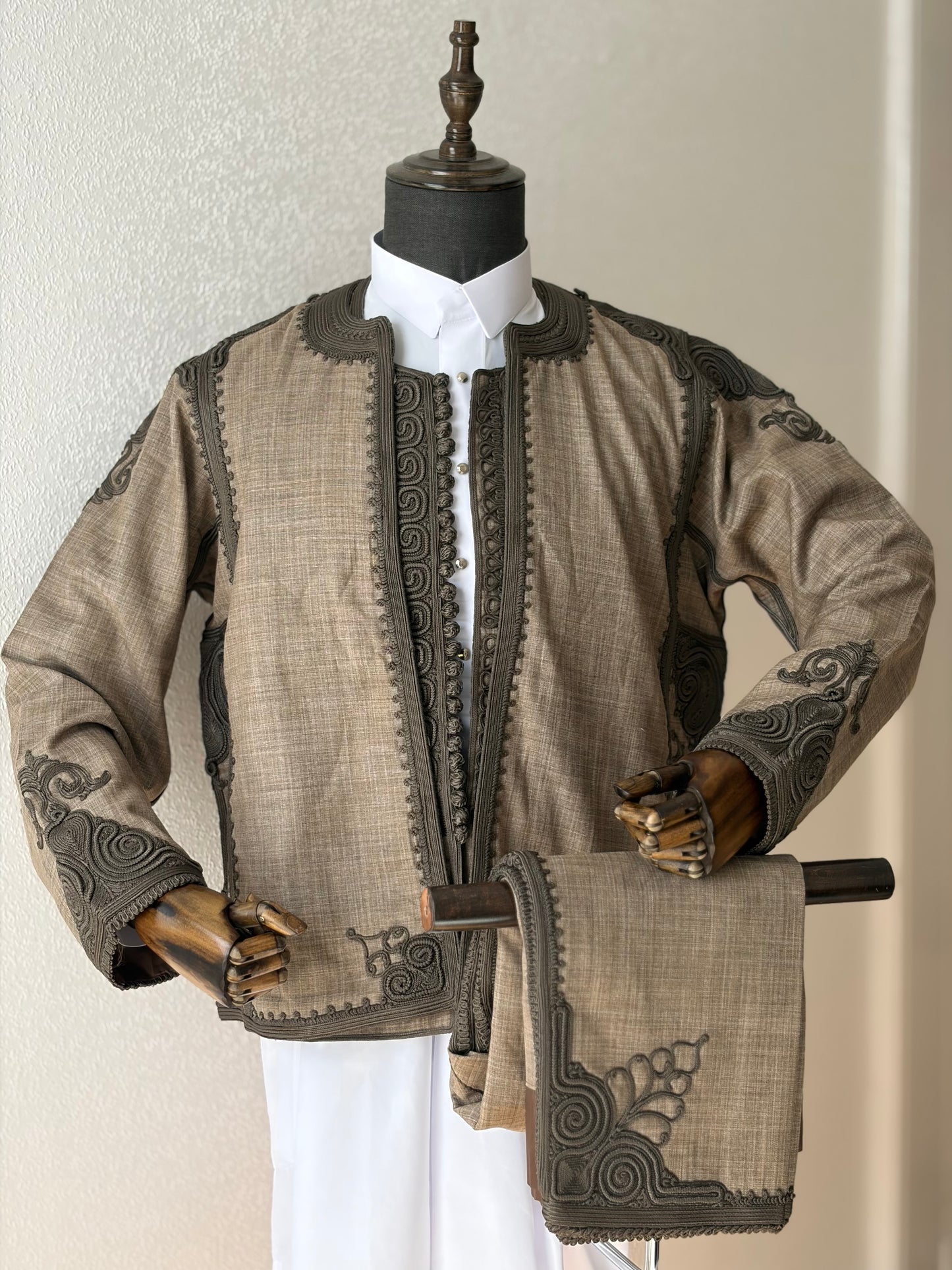 Two Toned Brown Zboon Set