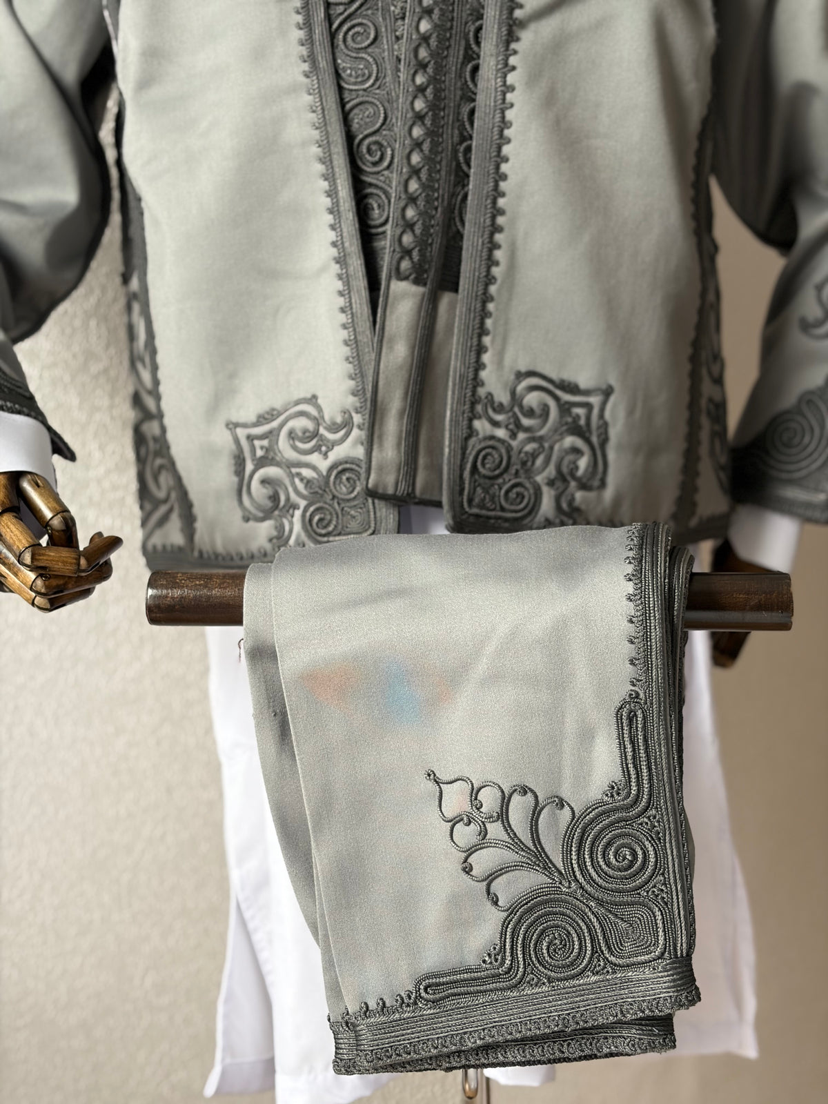 Silver Grey Winter Zboon Set