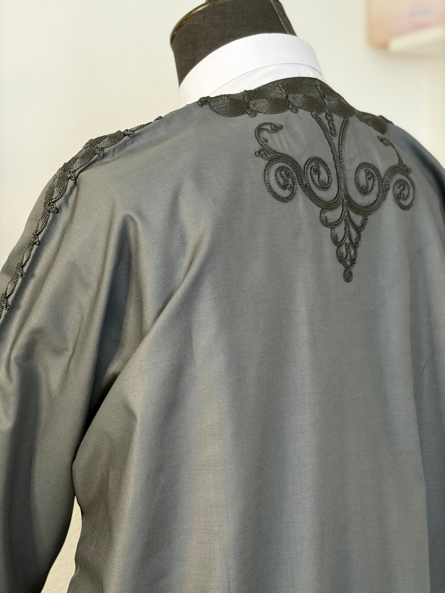 Grey Jalabiya Trabelsia