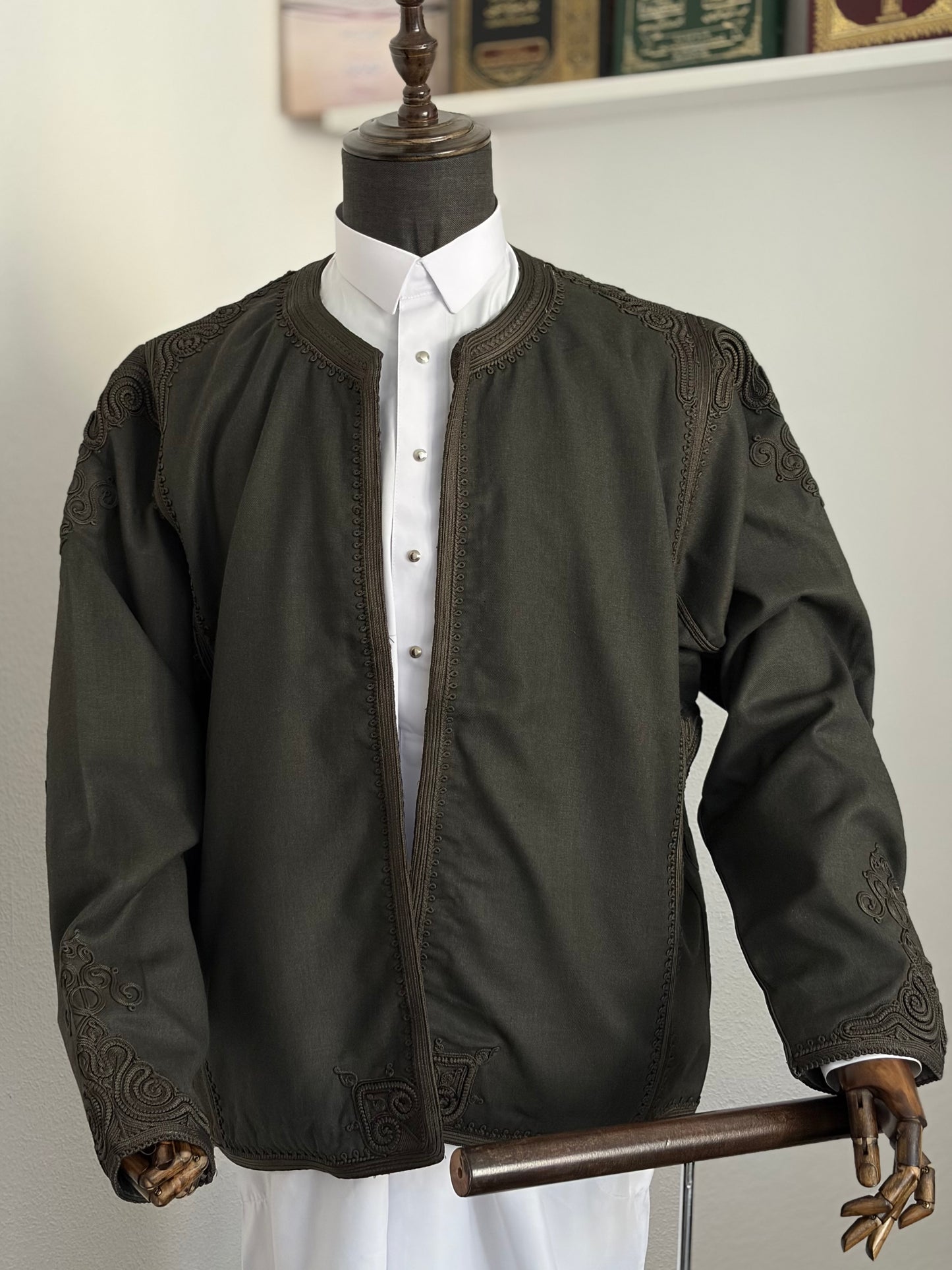 Dark Green Single Zboon Jacket