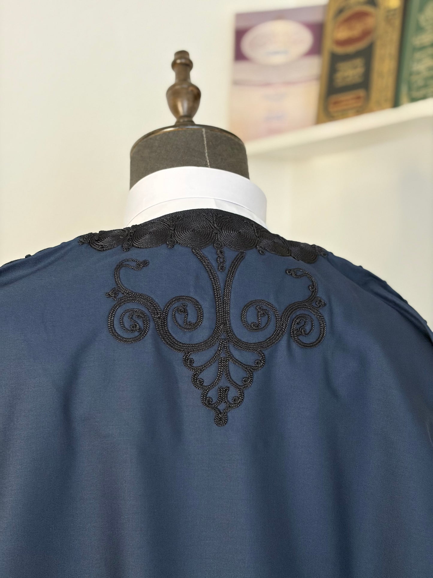 Navy Blue Jalabiya Trabelsia