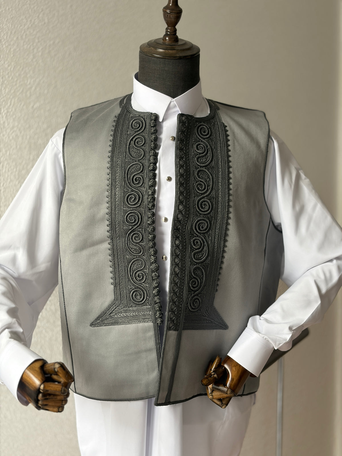 Silver Grey Winter Zboon Set
