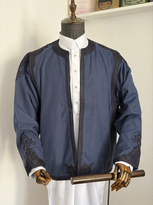 Dark Blue Single Zboon Jacket