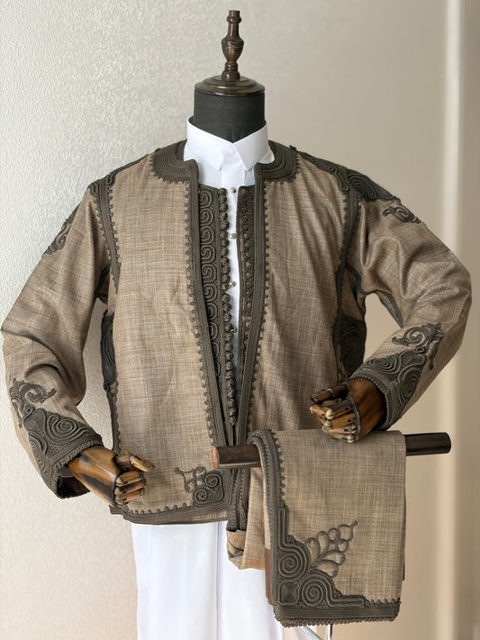 Two Toned Brown Zboon Set
