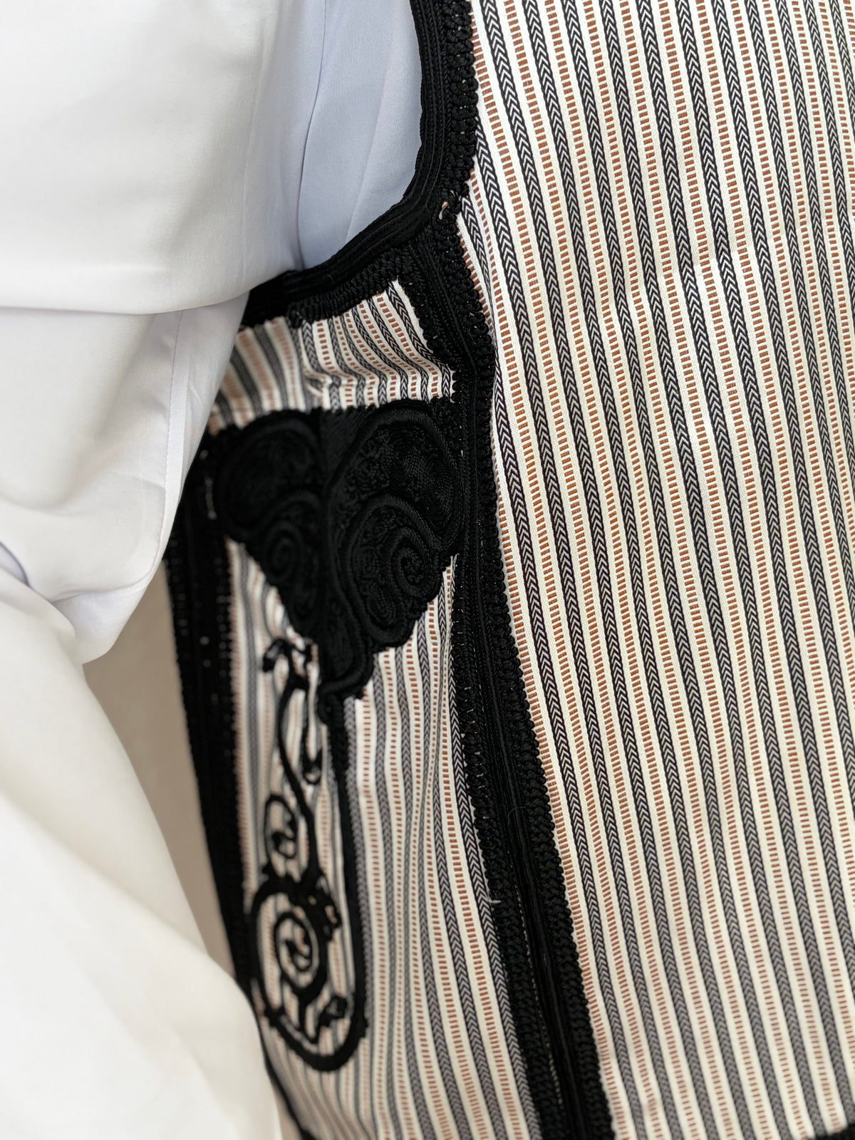 Black Patterned Faremlla Bid’iya